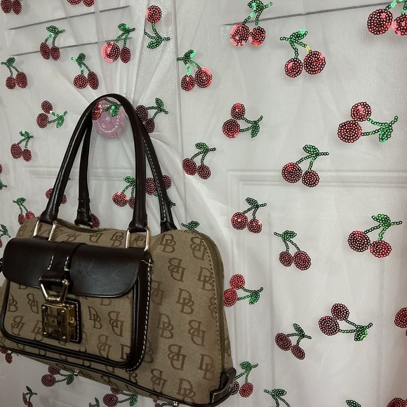 Dooney & Bourke Tan and Brown bag - Picture 2 of 8